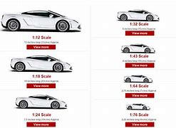 Image result for 1 18 Scale Model Cars Size