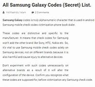 Image result for All Samsung Codes