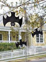 Image result for Hanging Bat Halloween Decorations