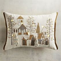 Image result for White Christmas Throw Pillows