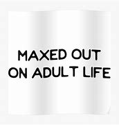 Image result for Maxed Out On Life Clip Art