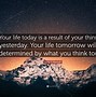 Image result for What You Think Quotes