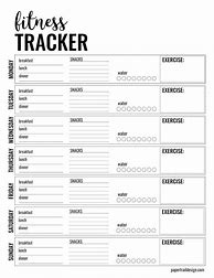 Image result for Free Printable Health Tracker and Wellness Journal