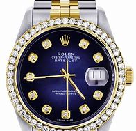 Image result for Blue and Gold Rolex