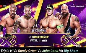 Image result for WWE John Cena vs Triple H