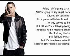 Image result for Eminem Song Lyrics