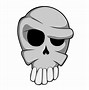 Image result for Halloween Skull Clip Art Black and White