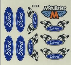 Image result for ford emblem stickers blue