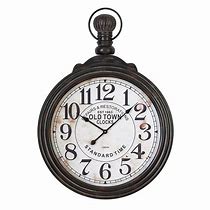 Image result for Pocket Watch Wall Clock