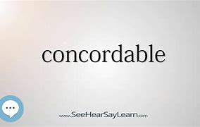 Image result for concordable