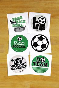 Image result for Aesthetic Soccer Stickers