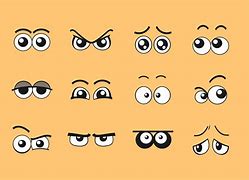 Image result for Cartoon Eye Shapes