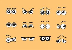 Image result for Cartoon Eyes Looking Left