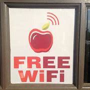 Image result for Printed Home Wi-Fi Sign