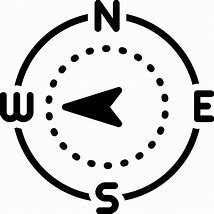 Image result for west direction symbol