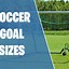 Image result for Soccer Goal Dimensions