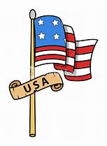 Image result for American Flag Cartoon Image