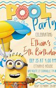 Image result for Minion Pool Party