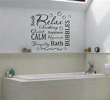 Image result for Bathroom Wall Decals