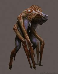 Image result for Non Humanoid Alien Concept Art