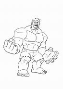 Image result for Hulk Doutline
