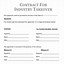 Image result for Free Editable Contract Template