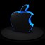 Image result for Blue Apple Logo iPhone Wallpaper