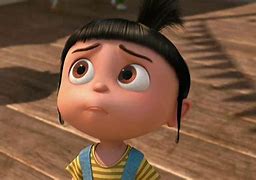 Image result for Despicable Me Agnes Sad Eyebrows