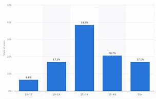 Image result for Twitter Users Age Distribution Report