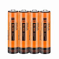 Image result for AAA NIMH 750mAh Rechargeable Batteries