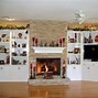 Image result for TV Cabinet Next to Fireplace