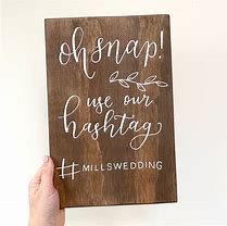 Image result for OH Hi Wedding Sign