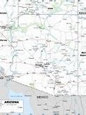 Image result for Arizona State Map AZ