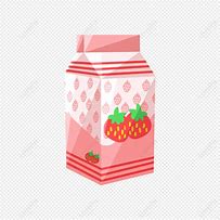 Image result for Strawberry Milk Clip Art