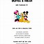 Image result for Mickey and Minnie Mouse Invitations