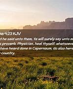 Image result for Luke 4 23 KJV