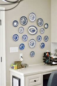 Image result for Plates Hanging On Wall Dining Room