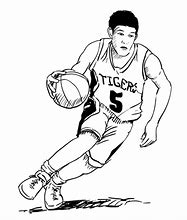 Image result for Draw Basketball Player