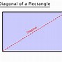Image result for Diagonal of a Rectangle Half