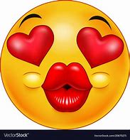 Image result for Kissing Emoji with Heart