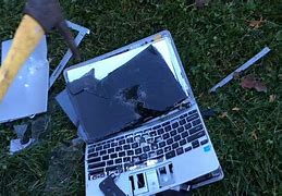 Image result for Computer Smash by a Gun