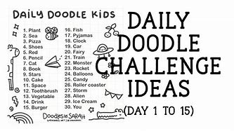 Image result for Doodle a Day Challenge