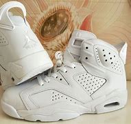 Image result for All White Jordan Shoes