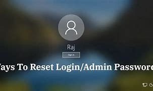 Image result for Reset Login Password in M2