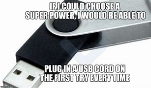 Image result for Plug and USB Meme