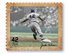 Image result for Jackie Robinson Stamp