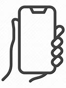 Image result for Right Hand with Phone Icon