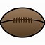 Image result for Rugby Ball ClipArt