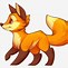Image result for Cute Fox Clip Art Kawaii