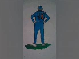 Image result for Cricket Kohli Colouring
